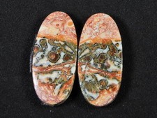 Paire de pierres précieuses