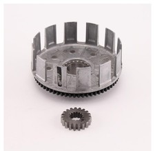 Ensemble cloche embrayage+pignon primaire origine neuf pour honda CR125R 02/03