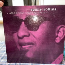 Sonny Rollins A Night At The Village Vanguard- Blue Note Plan 1581 Rvg Ear Mono