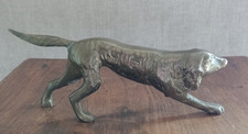 Statue chien bronze cm - bronze,