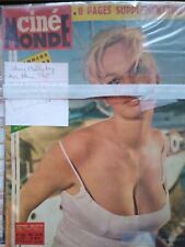 CINéMONDE JOHNNY   HALLYDAY CLIFF RICHARD SUMMER HOLIDAYS août 1962 N°1461