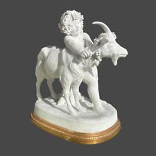 Ancienne sculpture en biscuit porcelaine signée A.Fagotto XIX ème siècle SEVRÉS