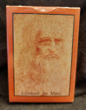 Cartes Jeu Léonard de Vinci Editions Dusserre Paris sous Blister