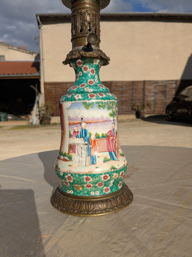 Ancienne lampe pétrole - ancienne,