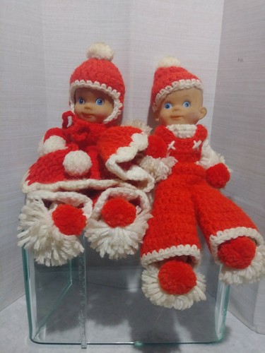 Vintage matching boy - boy, girl