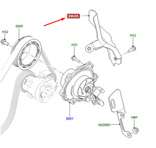 Bouclier thermique de pompe à