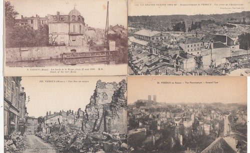 Lot old postcards war - 4, 14-18