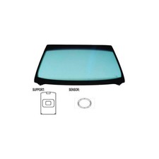 Pare-brise avant teinté vert acoustique athermique pour capteur Renault Scenic 3