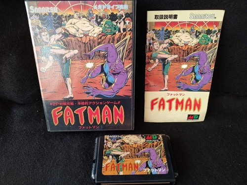 Fatman jeu action sega mega - jeu,