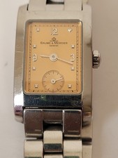 Montre Femme Baume et Mercier Hampton Boite Papiers Maillon supplémentaire