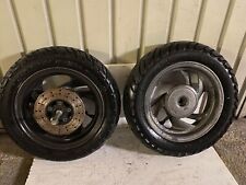 jantes roues arrière + avant  scooter peugeot zenith 50 speedake squab buxy 