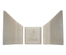 Habillage de foyer pour poêles à cheminée Hot-Line 50 de Heta plaques kit