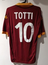 Maillot A.S ROMA 2012 KAPPA home Jersey shirt maglia Totti M