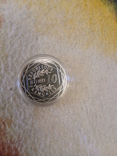 Piece euros argent hercule - piece,