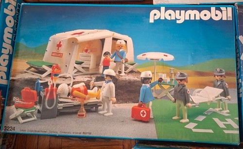 Coffret playmobil vintage - coffret,