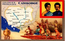 CP3050 - PUB LION NOIR - LES COLONIES FRANÇAISES - LE CAMBODGE