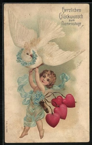 Carte postale gaufrée petit - carte,