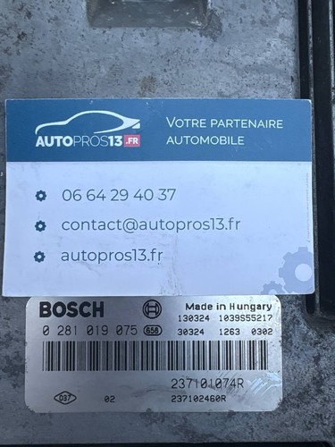 Calculateur moteur renault - moteur,