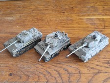 TIGER II PANTHER maquette 1:72 ème expertly painted 1/72 panzer char tank