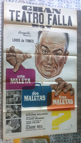 Superbe affiche louis - louis, funes
