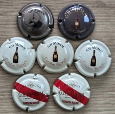 Lot De 7 Capsules  Champagne MUMM , Le Millésimé 