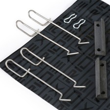 RIDEX Kit d'accessoires plaquette de frein à disque Kit de montage de plaquette