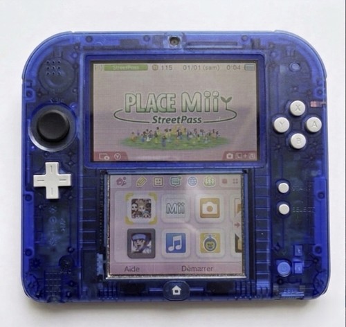 Console nintendo 2ds bleu - console,