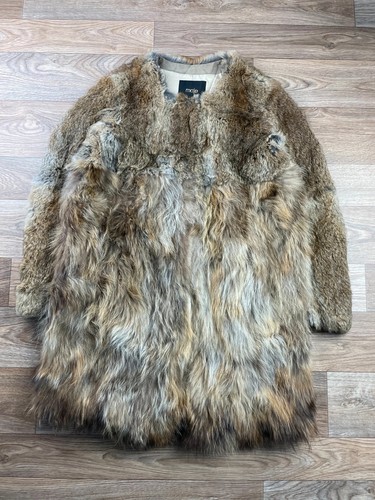 Manteau fourrure maje - manteau,