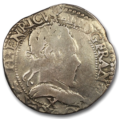 France demi franc 1587 henri - x,
