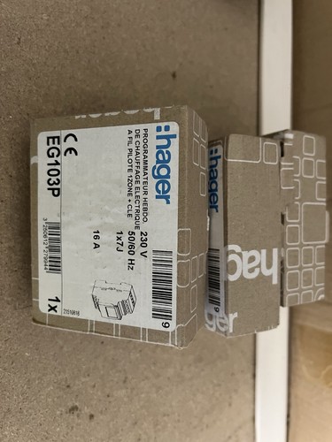 Hager programmateur - hager,