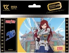 Golden Ticket numéroté  Erza [CK-FT-08] - Fairy Tail