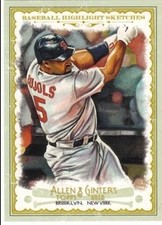 A2768- 2012 Topps Allen Et Ginter BB Insert Cartes -vous Pic- 15+ Sans US Bateau