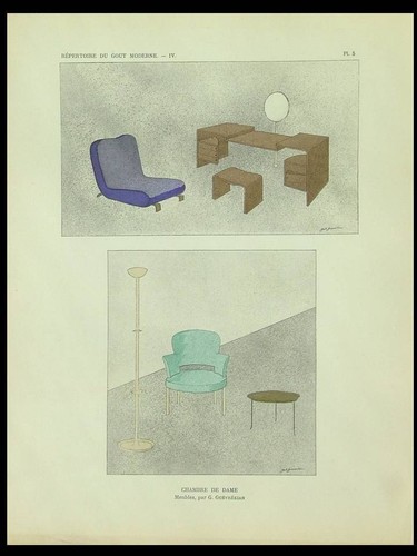 Gabriel guevrekian meubles - guevrekian,,