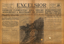 JOURNAL " EXELSIOR " MORT DE