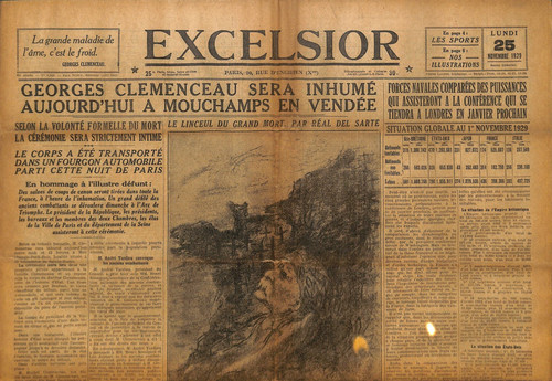 Journal exelsior mort de - ",