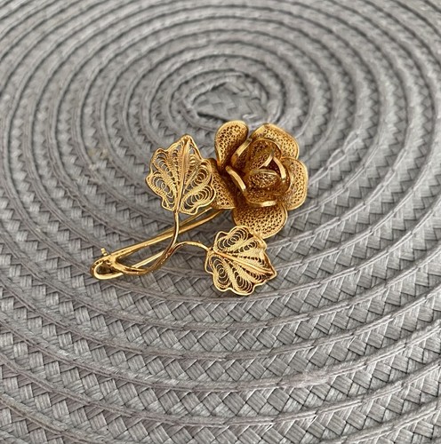 Broche ancienne argent
