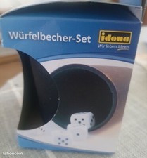  IDENA- GOBELET EN CUIR AVEC