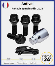 Ecrous antivol roues noir - antivol,