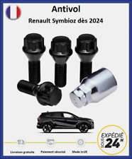 Ecrous antivol de roues noir Renault Symbioz dès 2024