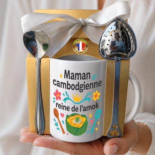 Coffret mug maman cambodgienne - maman,