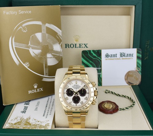 Rolex 40mm 18kt gold - rolex, daytona
