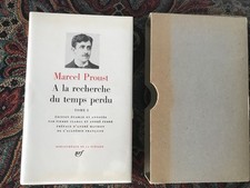 LA PLÉIADE      MARCEL PROUST     À LA RECHERCHE DU TEMPS PERDU  I  (1)     1968