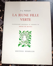 PJ TOULET LA JEUNE FILLE VERTE