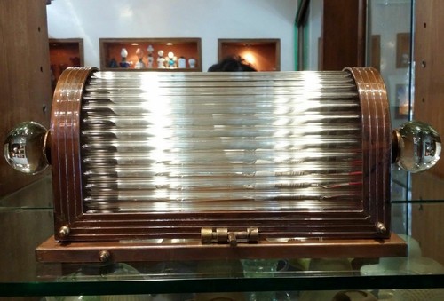 Ancien old art deco - art, cuivre