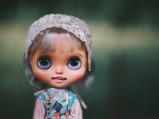 Custom Blythe Doll By Chinese Artist Eat Zongzi