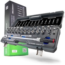 Clé dynamométrique 1/2" 50-350Nm Set Adaptateurs Embouts et Douilles en Coffret