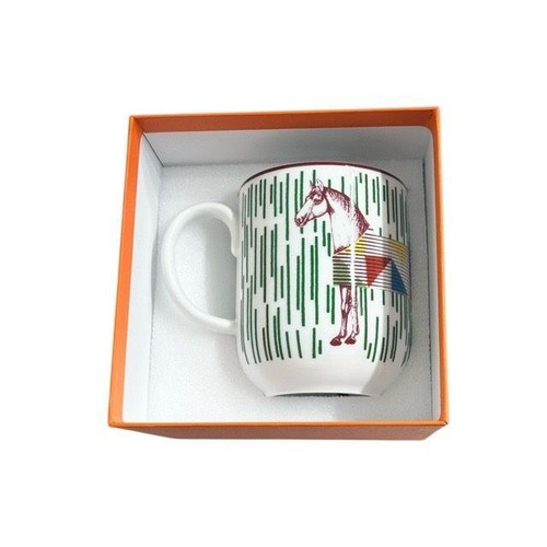Hermes hypomobile mug green - hermes,