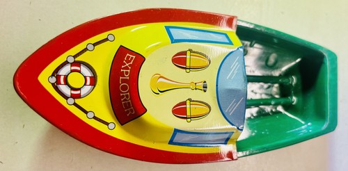 Jouet tôle pop - en, boat