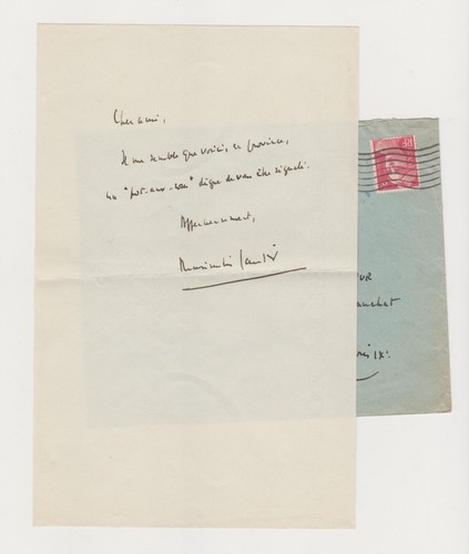 Lettre las journaliste - lettre,