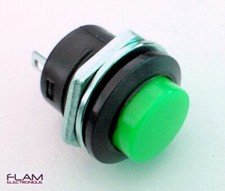 Interrupteur 13mm bouton poussoir momentané 2 broches AC/DC switch button 2 pins